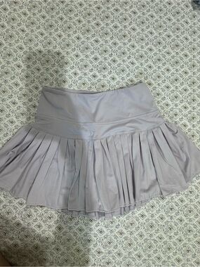 Girls Pleated Lavender Dance Skirt